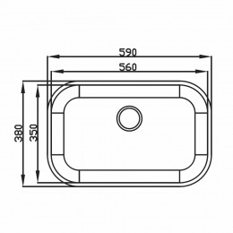 Cuba N2 Plus 560x350x140mm Polida